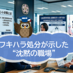 フキハラ処分が示した“沈黙の職場”と公益通報のこれから～個人の我慢に頼る時代から、仕組みで心を守る時代へ～