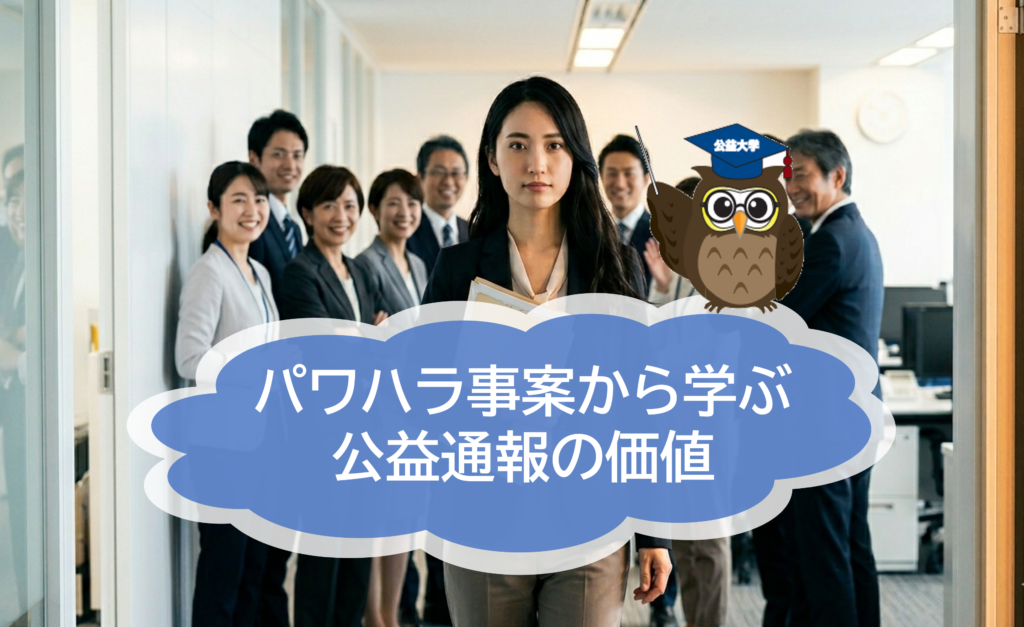 組織を救う「嫌われる勇気」　愛媛県西条市のパワハラ事案から学ぶ公益通報の価値