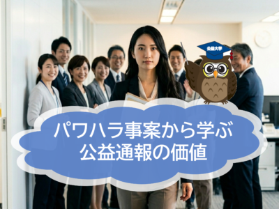 組織を救う「嫌われる勇気」　愛媛県西条市のパワハラ事案から学ぶ公益通報の価値