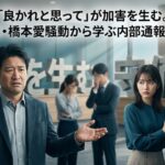 「良かれと思って」が加害を生む。佐藤二朗・橋本愛騒動から学ぶ内部通報の守備力