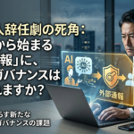 阿部巨人辞任劇の死角：AI相談から始まる「外部通報」に、御社のガバナンスは耐えられますか？