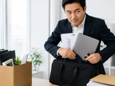 退職前の社員は何を持ち出す？日本生命情報持ち出し事案から考える企業防衛と信用調査