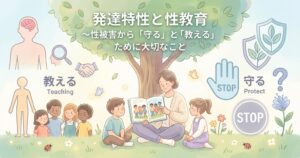 発達特性と性教育～性被害から「守る」と「教える」ために大切なこと
